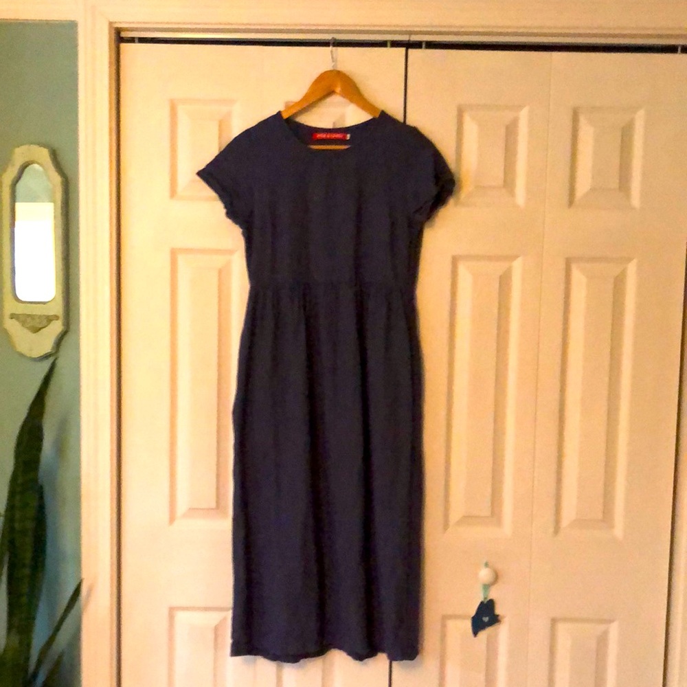 MIDI linen dress